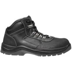 Chaussures De Sécurité Montantes Cuir Huilé Noir Embout Composite - Parade Plaga - Norme S3 - Homme Noir 46
