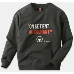 Sweat De Travail Homme Vsweat Gris - PARADE / Taille - XXXL