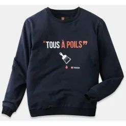 Sweat De Travail Homme Psweat Bleu - PARADE / Taille - XXXL