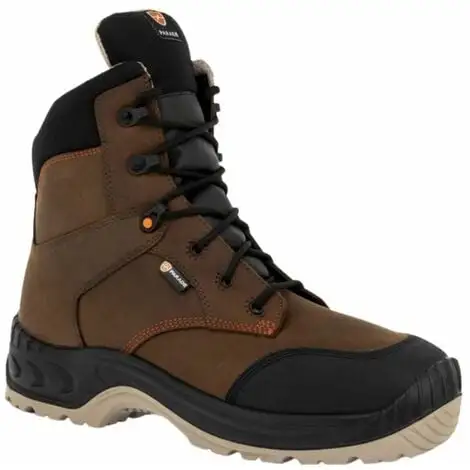 Chaussures Montantes Sans Métal Parade NORMAN S3 SRC Marron / Noir 45