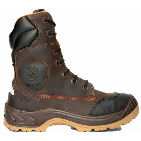 Chaussures De Sécurité Hautes Nareno S3 AN Marron - Parade - Taille 44 - Marron