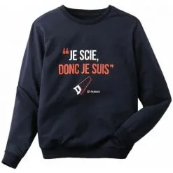 Sweat Shirt De Travail Bleu Marine - Parade - Taille L - Bleu